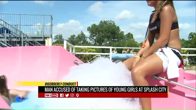 Man Arrested for Taking Photos of Girls at Illinois Water Park
