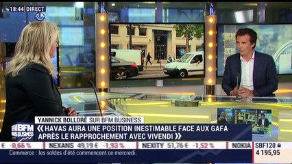 Yannick Bolloré: "Havas aura une position inestimable face aux GAFA après le rapprochement avec Vivendi" - 27/06