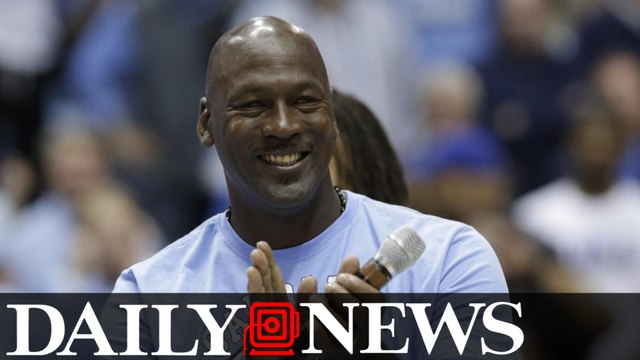 Michael Jordan congratulates Russell Westbrook on winning NBA MVP