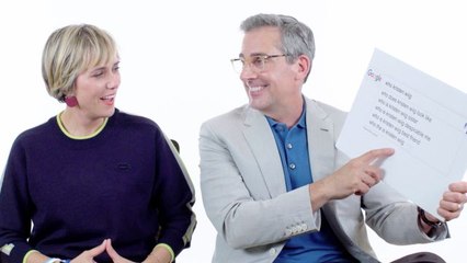 Steve Carell & Kristen Wiig Answer the Web's Most Searched Questions