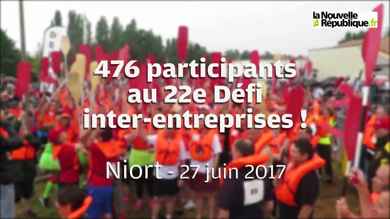 VIDEO : 476 participants au 22e Défi inter-entreprises de Niort