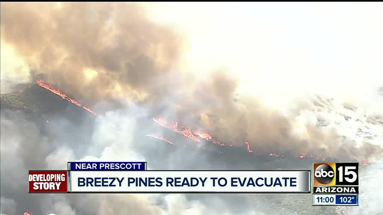 Goodwin Fire burns 4,399 acres in Prescott National Forest