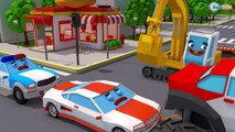 Little Heroes Car Cops to the Rescue ! POLICE CAR CARTOON |KID COPS VIDEO FOR KIDS | POLICE FOR KIDS