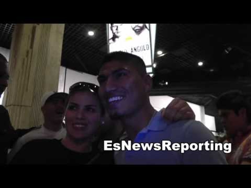 brandon rios and mikey garcia like rock stars in vegas very popular EsNews Boxing