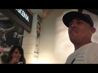 fans at the mgm waiting for hours for canelo vs perro weigh in EsNews Boxing
