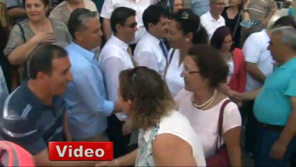 CHP’nin bayramlaşma programında gergin anlar