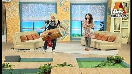 RANI TAJ - Dhol for The Farah Morning Show