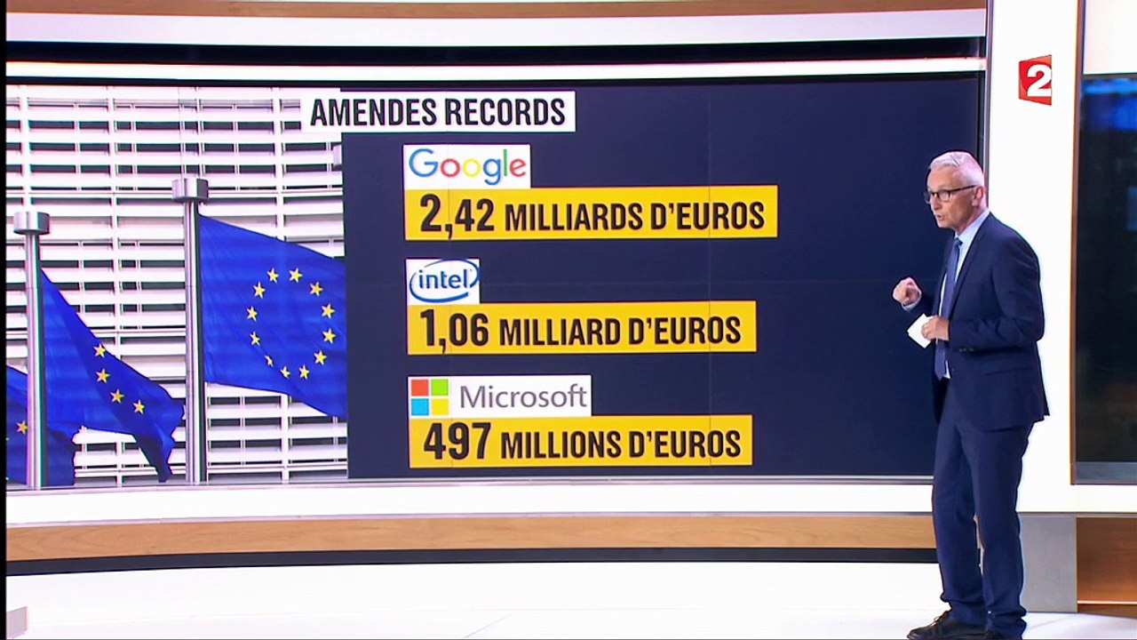 Google : une amende record
