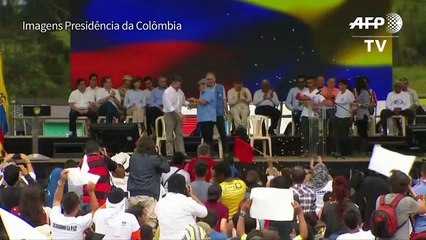 Farc dizem adeus às armas