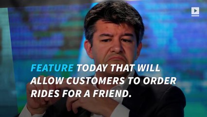 Uber now lets you hail a ride for friends and family