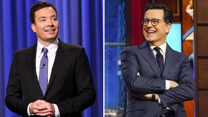 Download Video: Fallon Overtakes Colbert in the Late Night Battle for Viewers | THR News