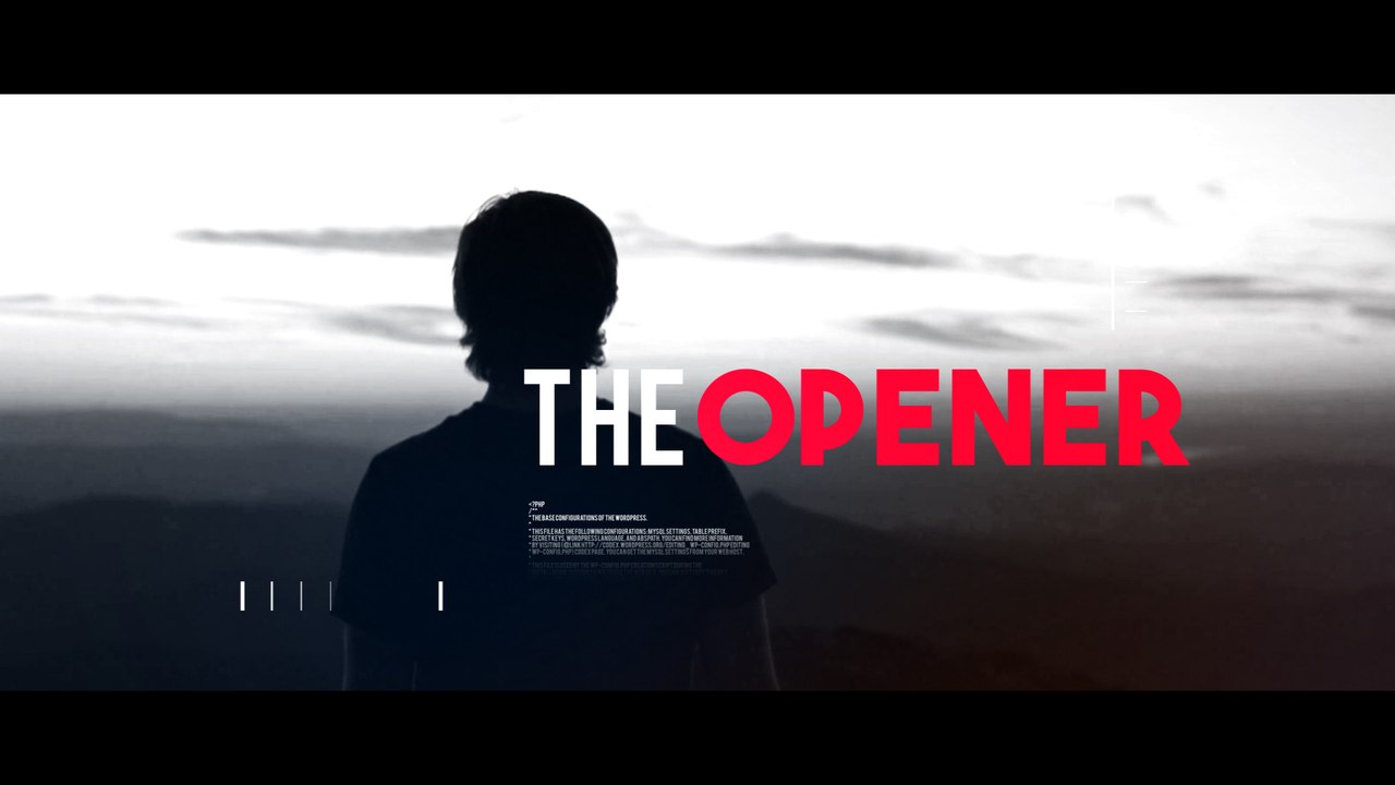 The Opener - After Effects Template