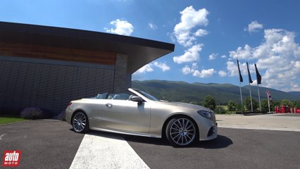 2017 Mercedes Classe E CABRIOLET ESSAI AutoMoto