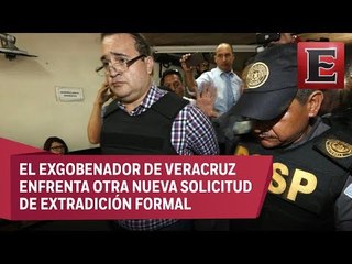 Javier Duarte comparece hoy en audiencia en Guatemala
