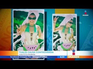 ¡Nada les parece! Ven "gorda" a Thalía | Imagen Noticias con Francisco Zea