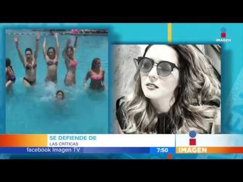 Ariadne Díaz en traje de baño luego de críticas| Imagen Noticias con Francisco Zea
