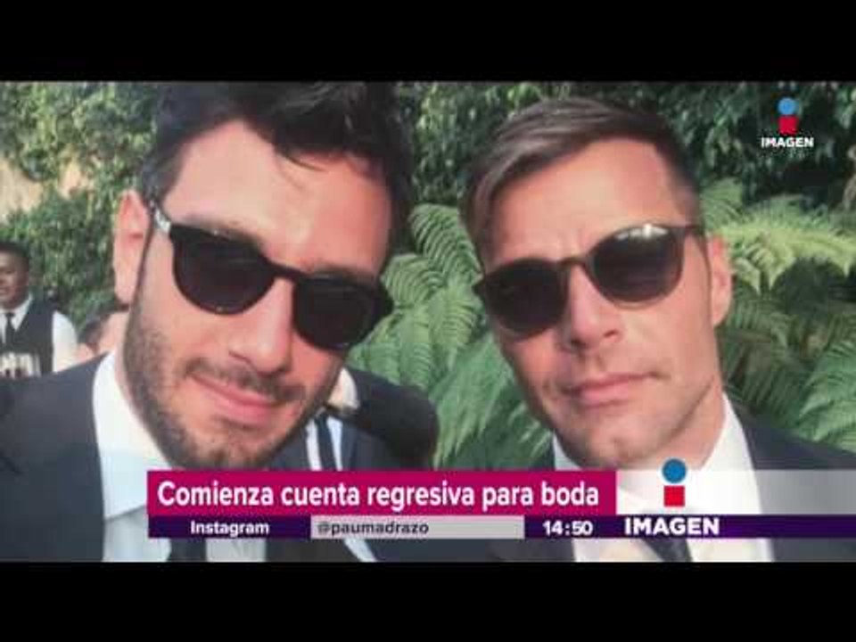 Ricky Martín tendrá boda en Puerto Rico | Imagen Noticias con Yuriria Sierra