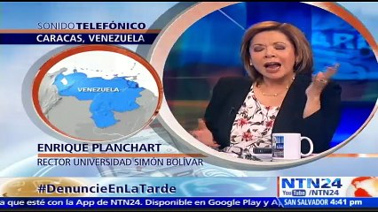 “Los estudiantes nuestros no son violentos”: Enrique Planchart, rector de la Universidad Simón Bolívar en Venezuela sobr