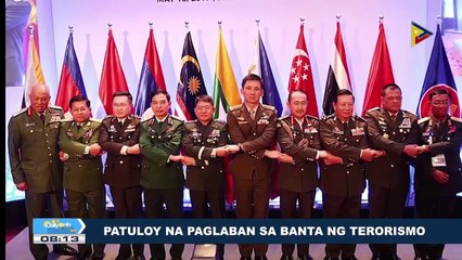 Patuloy na paglaban sa banta ng terorismo
