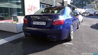 BMW M5 E60 with Eisenmann Race Exhaust INSANE Launches & Burnouts!!