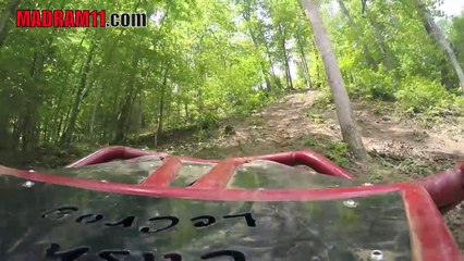 8 YEAR OLD CASH LeCROY SHOWS OFF THAT TURBO RZR HORSEPOWER