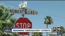 City discussing street naming policy after some deem names offensive
