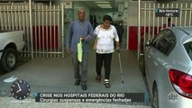 Crise nos hospitais federais do Rio de Janeiro