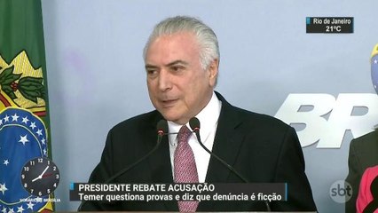 Presidente rebate acusação da PGR em pronunciamento