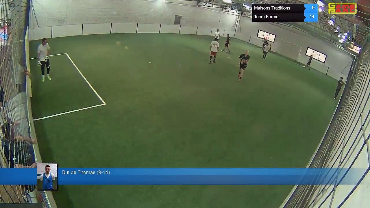 But de Thomas (9-14) - Maisons Traditions Vs Team Farmer - 27/06/17 20:31 - Ligue 3