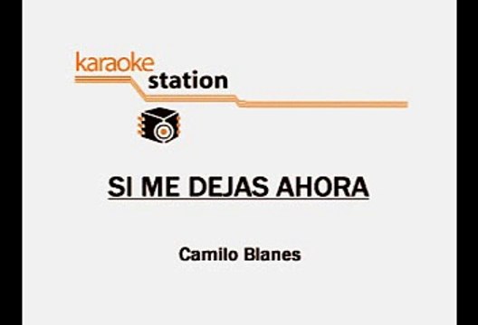 Jose Jose - Si me dejas ahora (Karaoke)