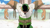 Luffy met Zoro for first time One Piece