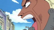 Luffy saves zoro One Piece