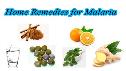 Home remedies for Malaria
