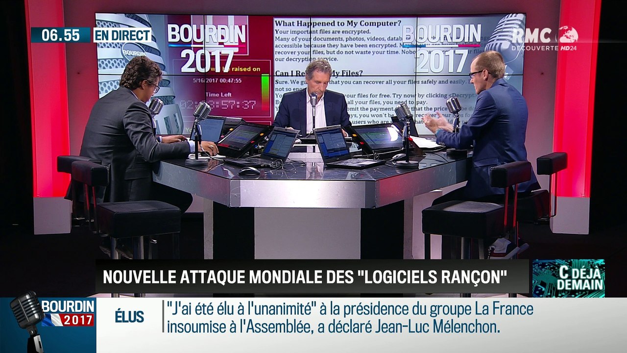La chronique d'Anthony Morel: Nouvelle attaque mondiale des "logiciels rançon" - 28/06
