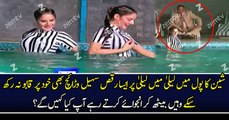 Sheen Dancing On Laila Song In Swimming Pool