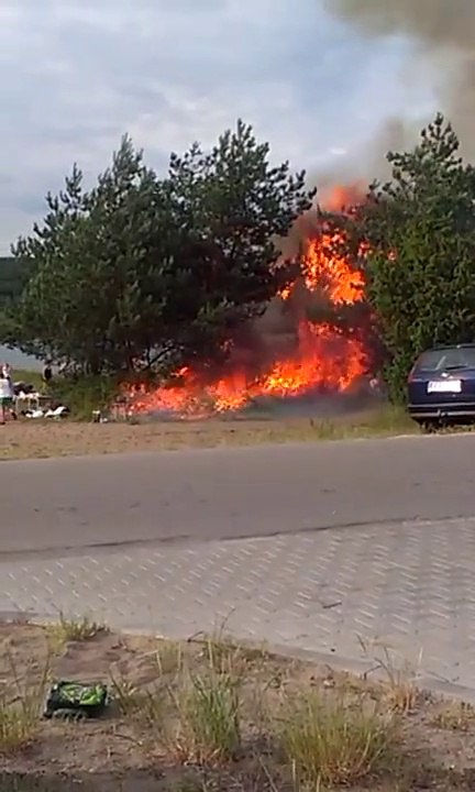 Barbacoa provoca tremendo incendio en pocos seg...