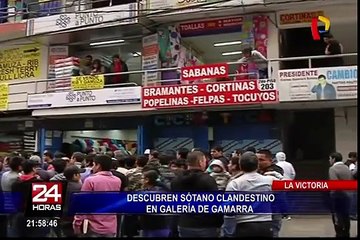 La Victoria: 15 galerías de Gamarra presentan situación de riesgo
