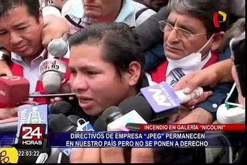 Directivos de empresa "JPEG" no se ponen a derecho a pesar de estar en el país