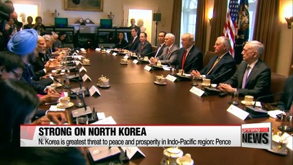 North Korea is greatest threat to peace and prosperity in Indo-Pacific region: Pence