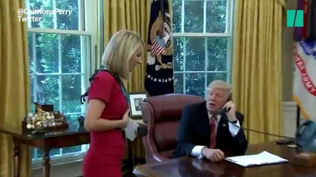 Les remarques sexistes de Donald Trump à une journaliste irlandaise