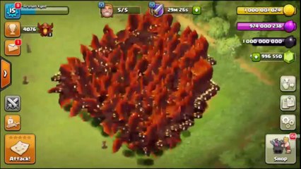 K-COC - 487 DRAGONS VS A FULLY MAXED BASE!!!