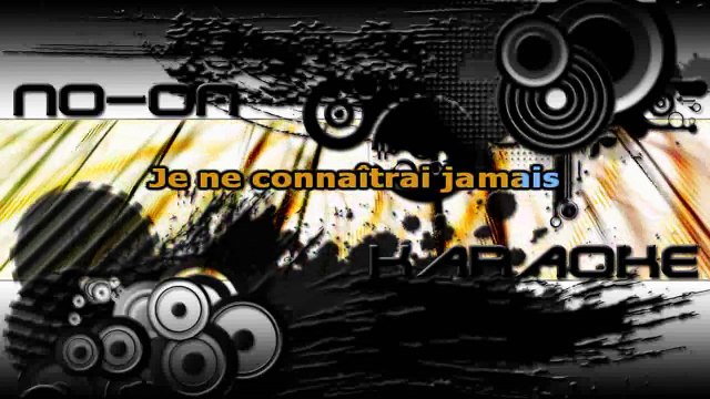 Johnny Hallyday - Une vie à l'envers KARAOKE / INSTRUMENTAL