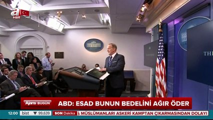 ABD'den Esad’a kimyasal saldırı uyarısı