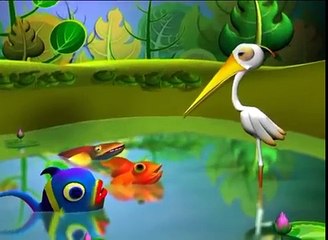 Crane and Crab - malayalam Nursery story - Panchathanthra story from Manchadi (manjadi)