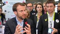 Emmanuel Macron au CES de Las Vegas