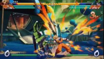 Dragon Ball FighterZ - Golden Frieza SSJ Gohan SSJ Goku vs Perfect Cell SSJ Goku Fat Buu Gameplay