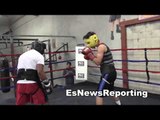 nice sparring at the robert garcia boxing academy EsNews Boxing