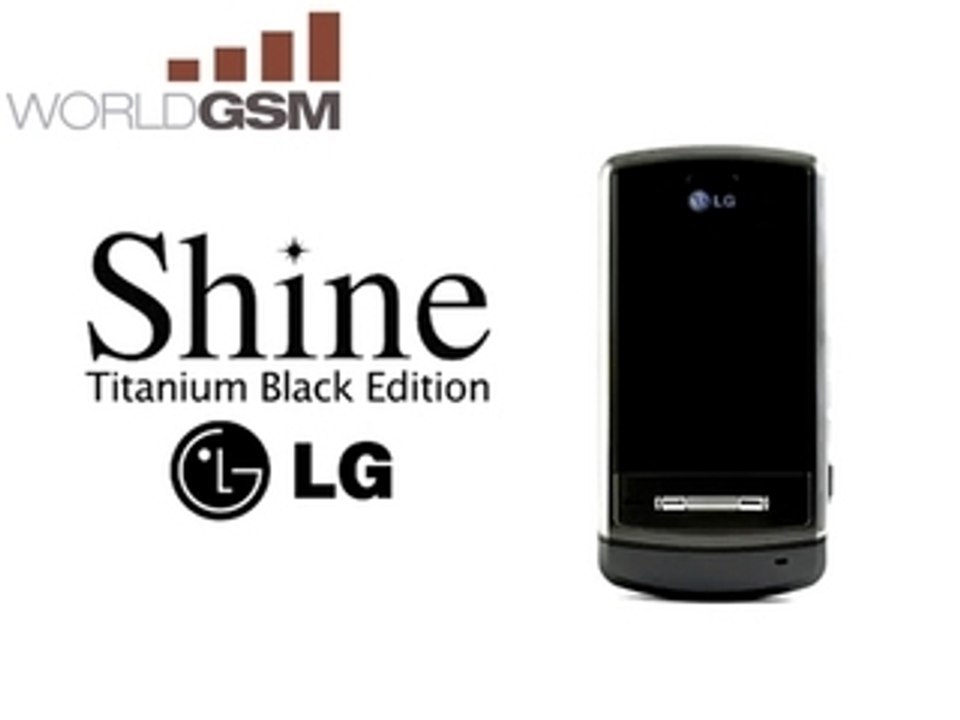 LG SHINE BLACK TITANIUM