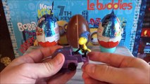Des œufs film partie cacahuètes Ensemble le le le le la jouets 3 2 œufs MAXI surprise, surprise kinder