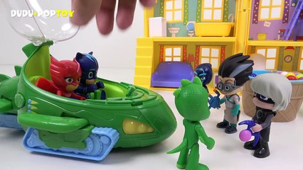 Clone PJ Masks appeared!! Defeat the Robot PJ Masks!! DuDuPopTOY